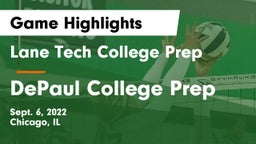 Lane Tech College Prep vs DePaul College Prep  Game Highlights - Sept. 6, 2022