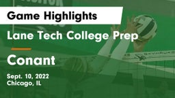 Lane Tech College Prep vs Conant  Game Highlights - Sept. 10, 2022