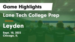 Lane Tech College Prep vs Leyden  Game Highlights - Sept. 10, 2022