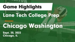 Lane Tech College Prep vs Chicago Washington Game Highlights - Sept. 20, 2022