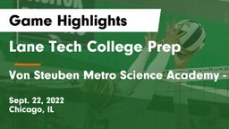 Lane Tech College Prep vs Von Steuben Metro Science Academy - Chicago, IL Game Highlights - Sept. 22, 2022