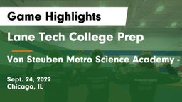 Lane Tech College Prep vs Von Steuben Metro Science Academy - Chicago, IL Game Highlights - Sept. 24, 2022