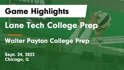 Lane Tech College Prep vs Walter Payton College Prep Game Highlights - Sept. 24, 2022