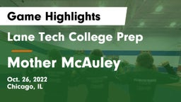 Lane Tech College Prep vs Mother McAuley  Game Highlights - Oct. 26, 2022