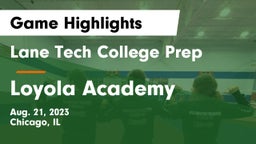 Lane Tech College Prep vs Loyola Academy  Game Highlights - Aug. 21, 2023