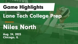 Lane Tech College Prep vs Niles North  Game Highlights - Aug. 24, 2023
