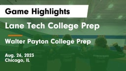 Lane Tech College Prep vs Walter Payton College Prep Game Highlights - Aug. 26, 2023