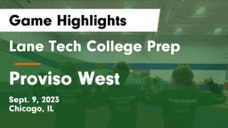 Lane Tech College Prep vs Proviso West  Game Highlights - Sept. 9, 2023