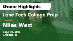 Lane Tech College Prep vs Niles West  Game Highlights - Sept. 23, 2023