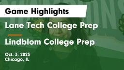 Lane Tech College Prep vs Lindblom College Prep Game Highlights - Oct. 3, 2023