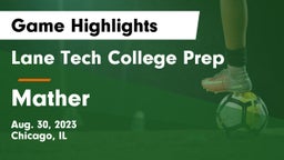 Lane Tech College Prep vs Mather Game Highlights - Aug. 30, 2023