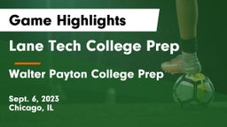 Lane Tech College Prep vs Walter Payton College Prep Game Highlights - Sept. 6, 2023