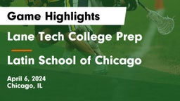 Lane Tech College Prep vs Latin School of Chicago Game Highlights - April 6, 2024