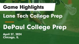 Lane Tech College Prep vs DePaul College Prep Game Highlights - April 27, 2024