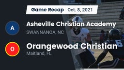 Recap: Asheville Christian Academy  vs. Orangewood Christian  2021