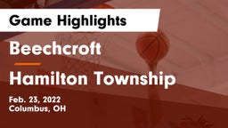 Beechcroft  vs Hamilton Township  Game Highlights - Feb. 23, 2022