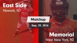 Matchup: East Side High vs. Memorial  2016