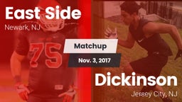 Matchup: East Side High vs. Dickinson  2017