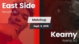 Matchup: East Side High vs. Kearny  2018