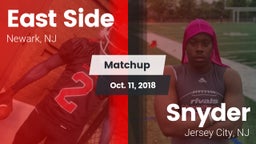 Matchup: East Side High vs. Snyder  2018