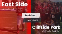 Matchup: East Side High vs. Cliffside Park  2019