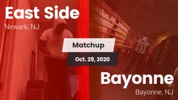 Matchup: East Side High vs. Bayonne  2020