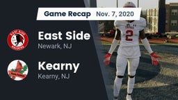 Recap: East Side  vs. Kearny  2020