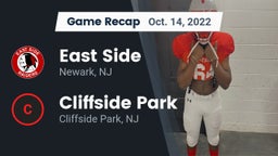 Recap: East Side  vs. Cliffside Park  2022
