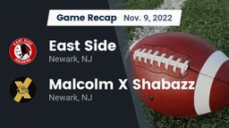 Recap: East Side  vs. Malcolm X Shabazz   2022