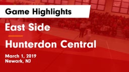 East Side  vs Hunterdon Central  Game Highlights - March 1, 2019