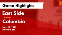 East Side  vs Columbia  Game Highlights - Jan. 28, 2021