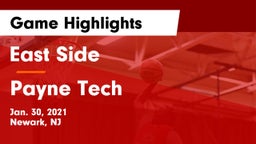 East Side  vs Payne Tech Game Highlights - Jan. 30, 2021