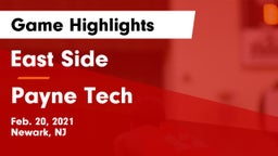 East Side  vs Payne Tech Game Highlights - Feb. 20, 2021