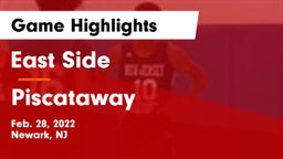 East Side  vs Piscataway  Game Highlights - Feb. 28, 2022