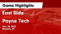 East Side  vs Payne Tech Game Highlights - Jan. 28, 2023