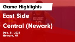 East Side  vs Central (Newark)  Game Highlights - Dec. 21, 2023