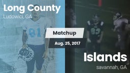 Matchup: Long County High vs. Islands  2017