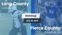 Matchup: Long County High vs. Pierce County  2019