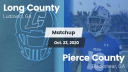 Matchup: Long County High vs. Pierce County  2020