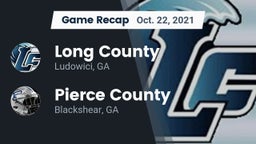 Recap: Long County  vs. Pierce County  2021