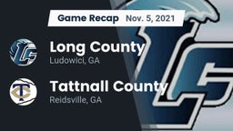 Recap: Long County  vs. Tattnall County  2021