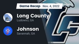 Recap: Long County  vs. Johnson  2022