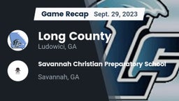 Recap: Long County  vs. Savannah Christian Preparatory School 2023