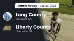Recap: Long County  vs. Liberty County  2023