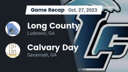 Recap: Long County  vs. Calvary Day  2023