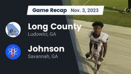 Recap: Long County  vs. Johnson  2023