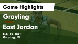 Grayling  vs East Jordan  Game Highlights - Feb. 23, 2021