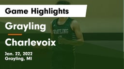 Grayling  vs Charlevoix  Game Highlights - Jan. 22, 2022