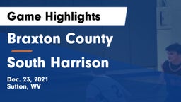 Braxton County  vs South Harrison  Game Highlights - Dec. 23, 2021