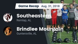 Recap: Southeastern  vs. Brindlee Mountain  2018